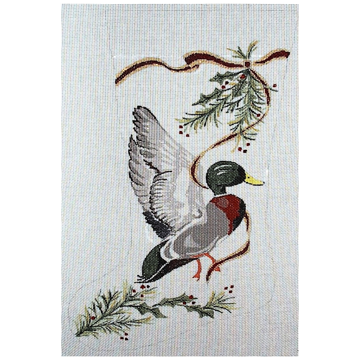 Mallard Stocking Canvas