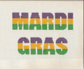 Mardi Gras (Small) Canvas
