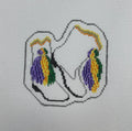 Mardi Gras Marching Boots Canvas