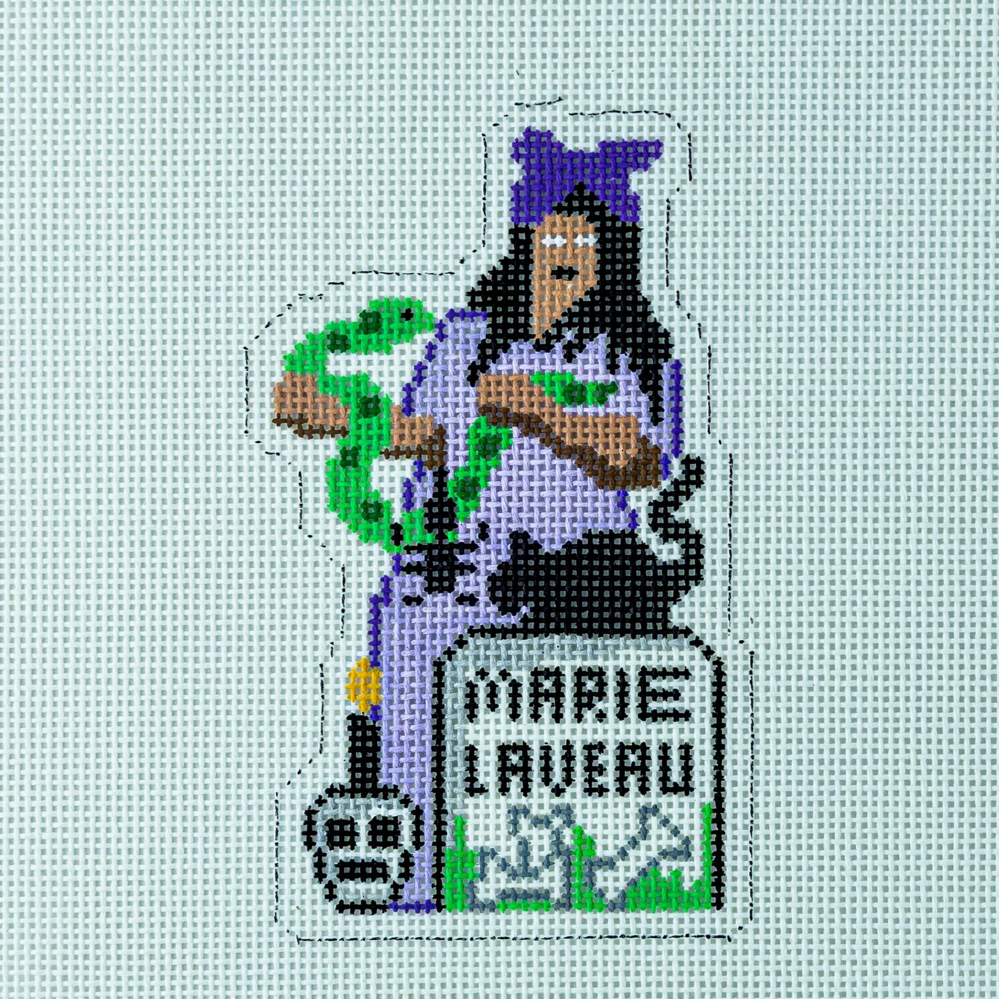 Marie Laveau VooDoo Queen Canvas