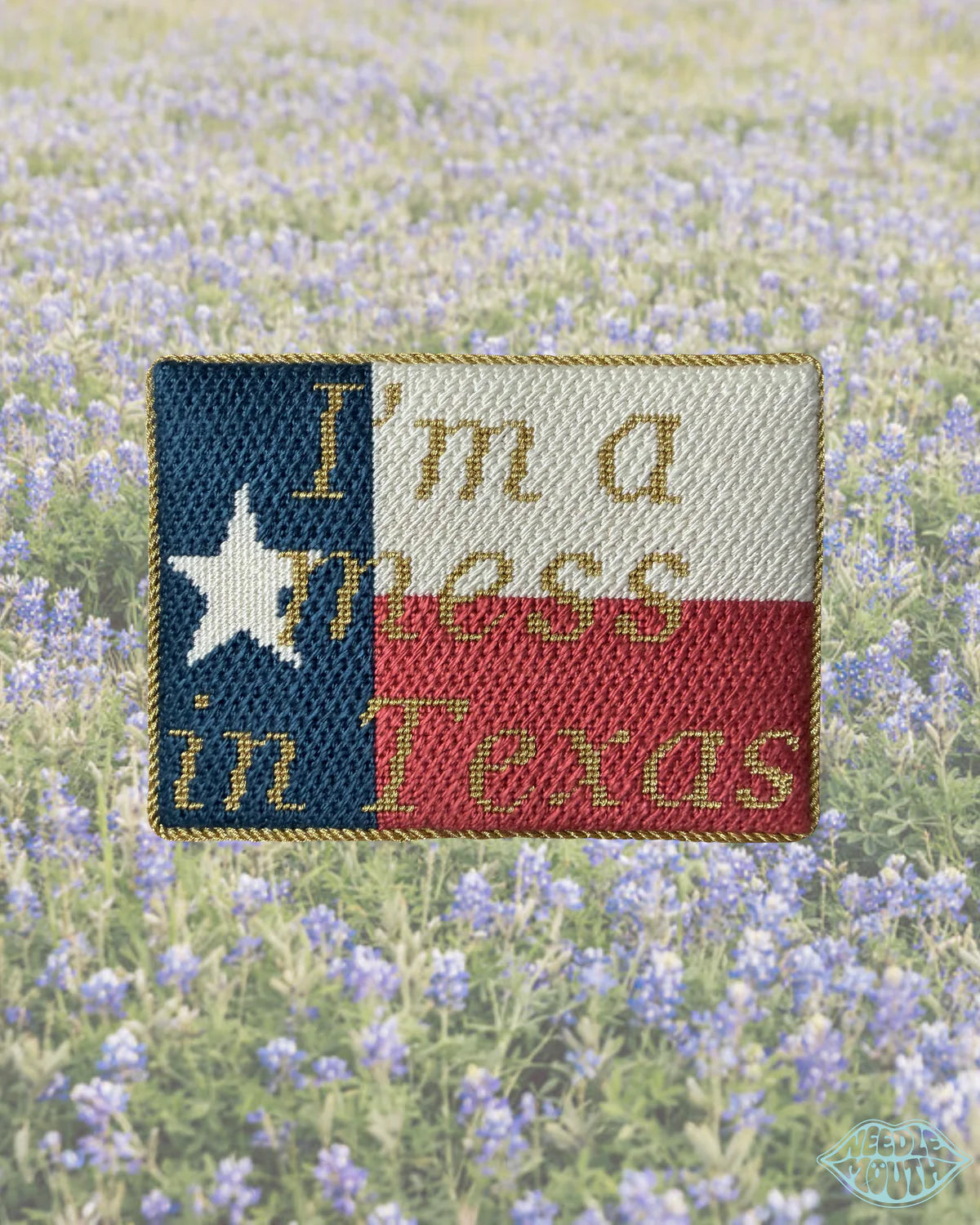 I'm a Mess in Texas Canvas