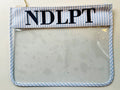 Blue and White Stripe NDLPT Project Bag