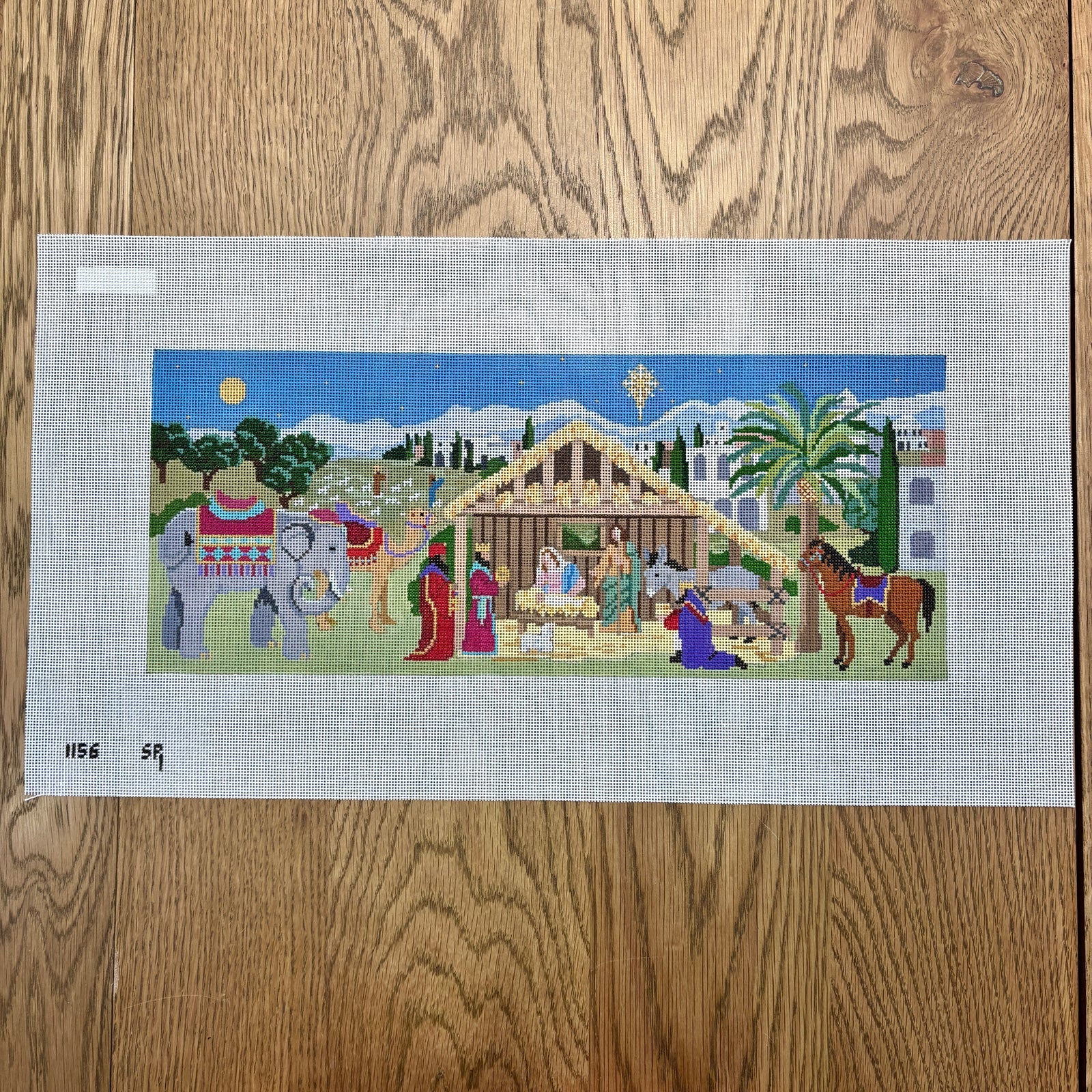 Nativity Stable Canvas