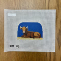 Nativity Cow Canvas
