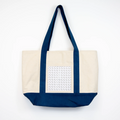 Self Finishing Tote Bag - Navy