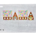 Neccos and Candy Heart 3D Gingerbread House Canvas