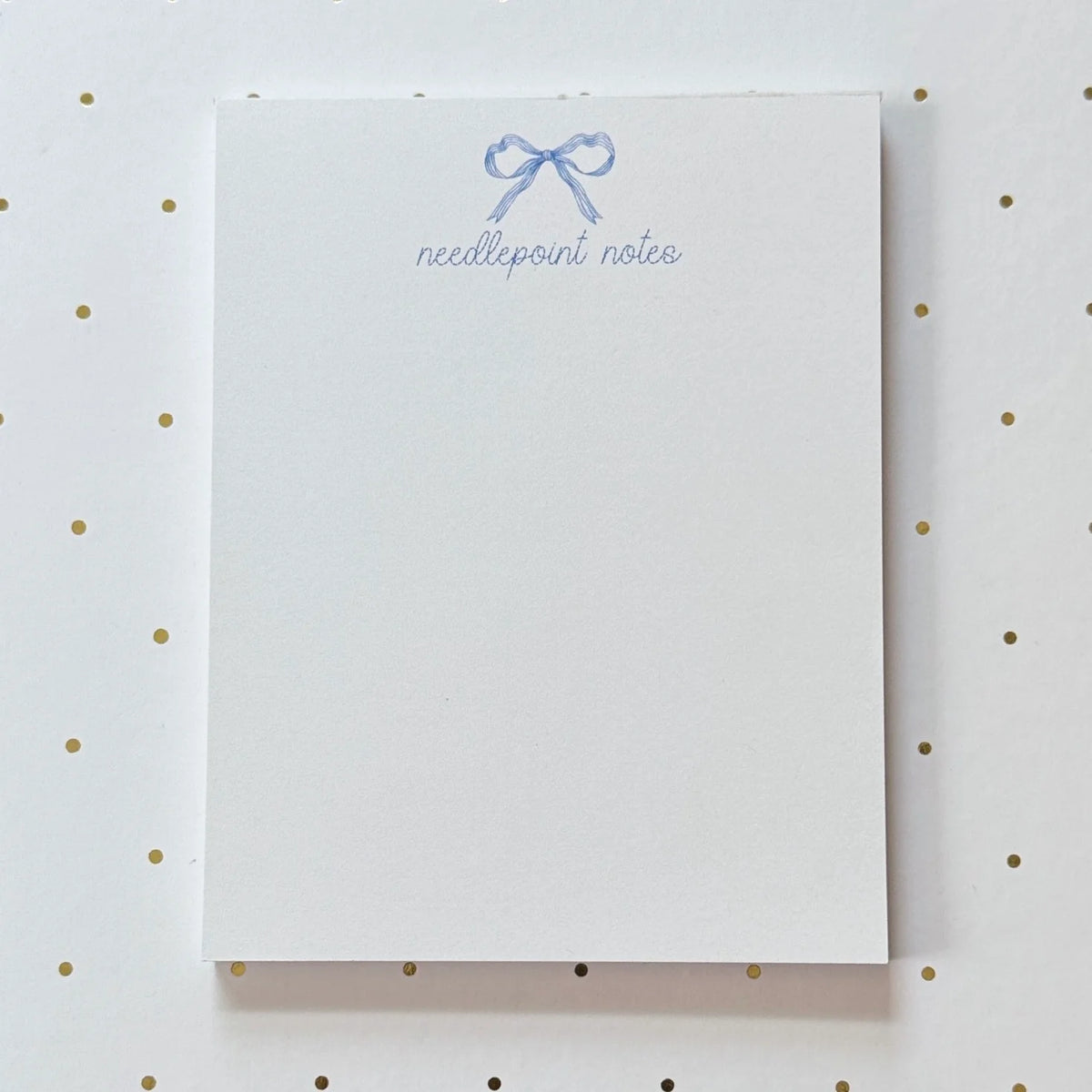 Needlepoint Notes Notepad