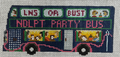 The Needlepoint Party Bus Canvas