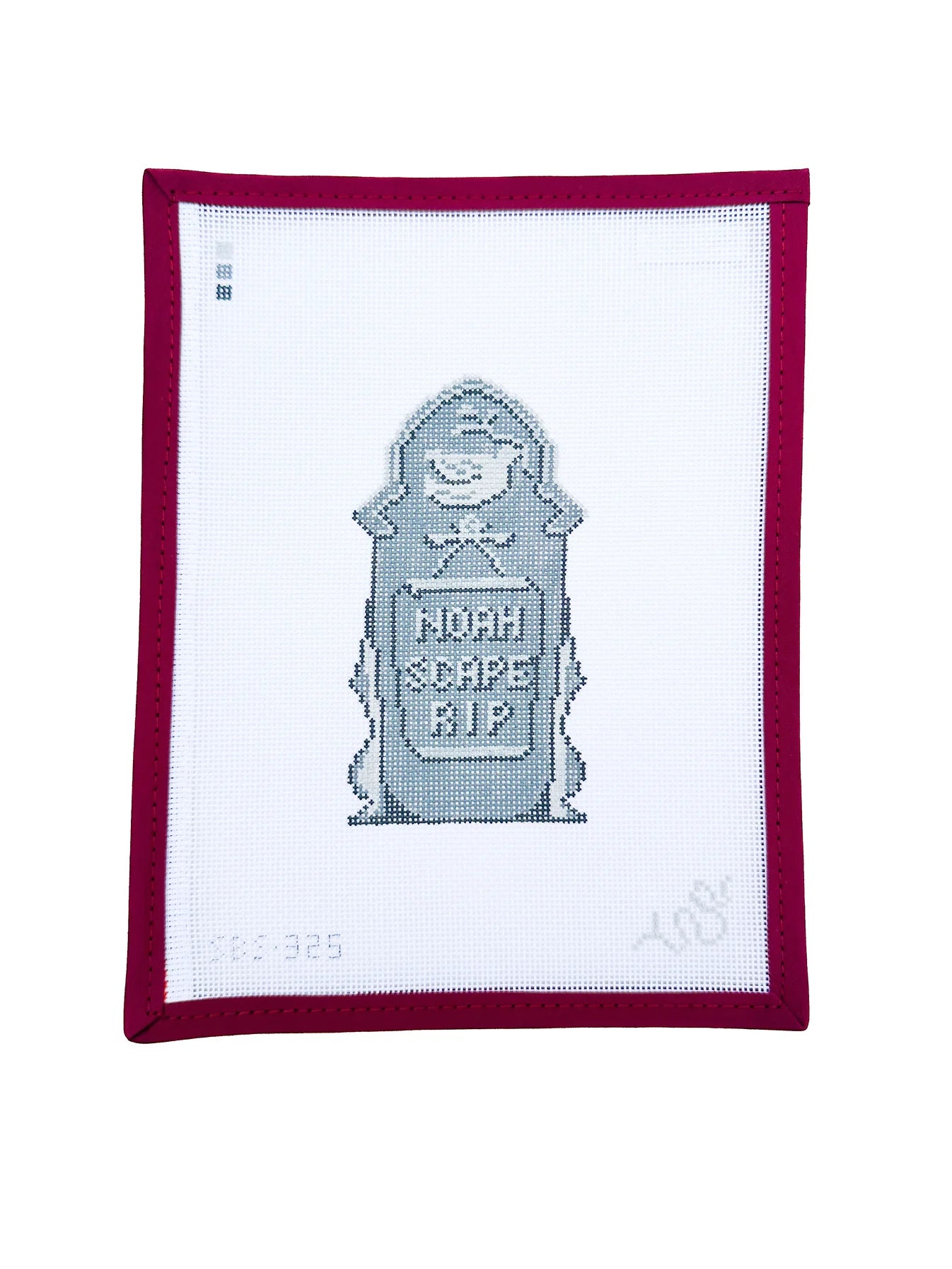 Headstone Tombstone Needlepoint Canvas - "Noah Scape"