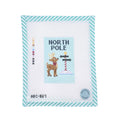 North Pole Travel Book Canvas