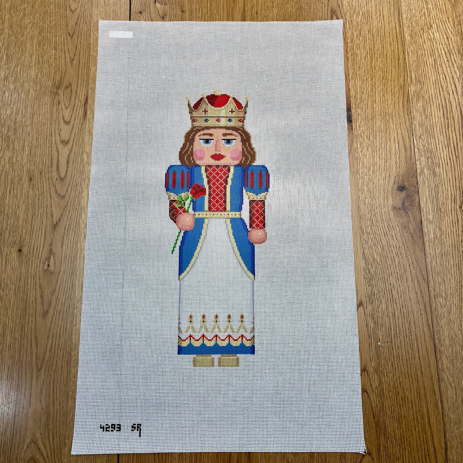 Nutcracker Blue Queen (18") Canvas