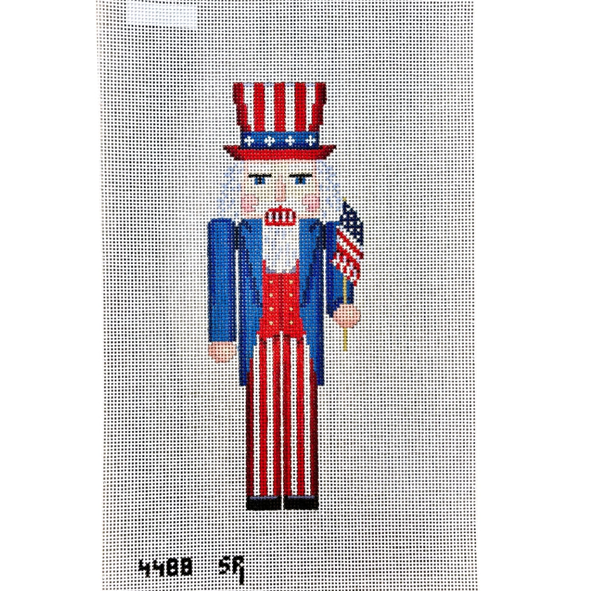 Uncle Sam Nutcracker (9.5") Canvas