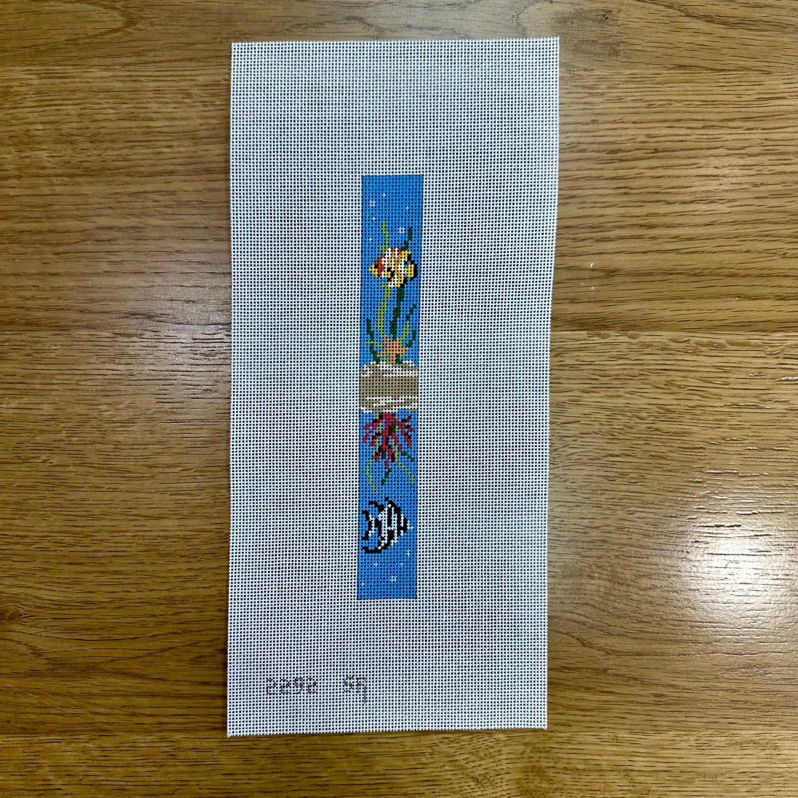 Ocean Floor Key Fob Canvas