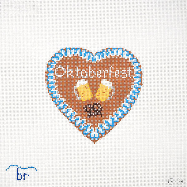 Gingerbread Heart - Oktoberfest Canvas