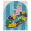 One Baby in a King Cake Canvas