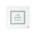 Our Happy Place Sign Canvas