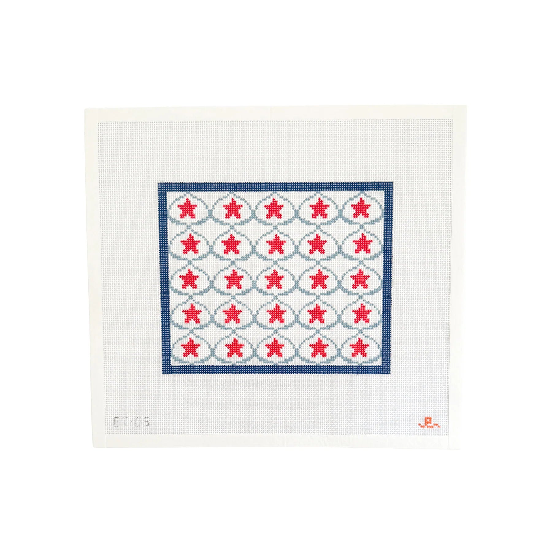 Stars Patriotic Pattern Canvas
