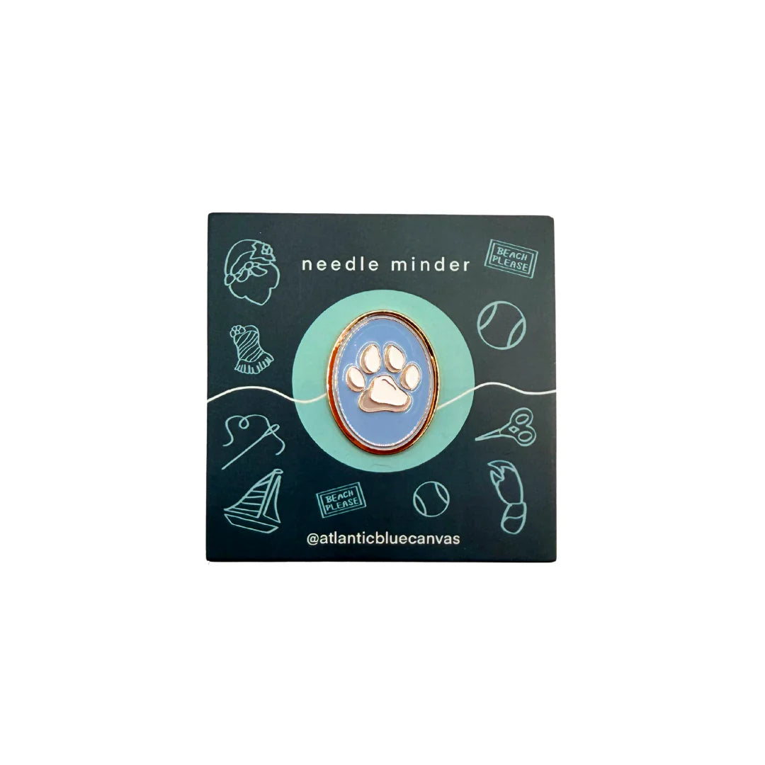 Paw Print Cameo Needle Minder