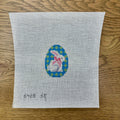 Pink Bow Bunny Rabbit Canvas