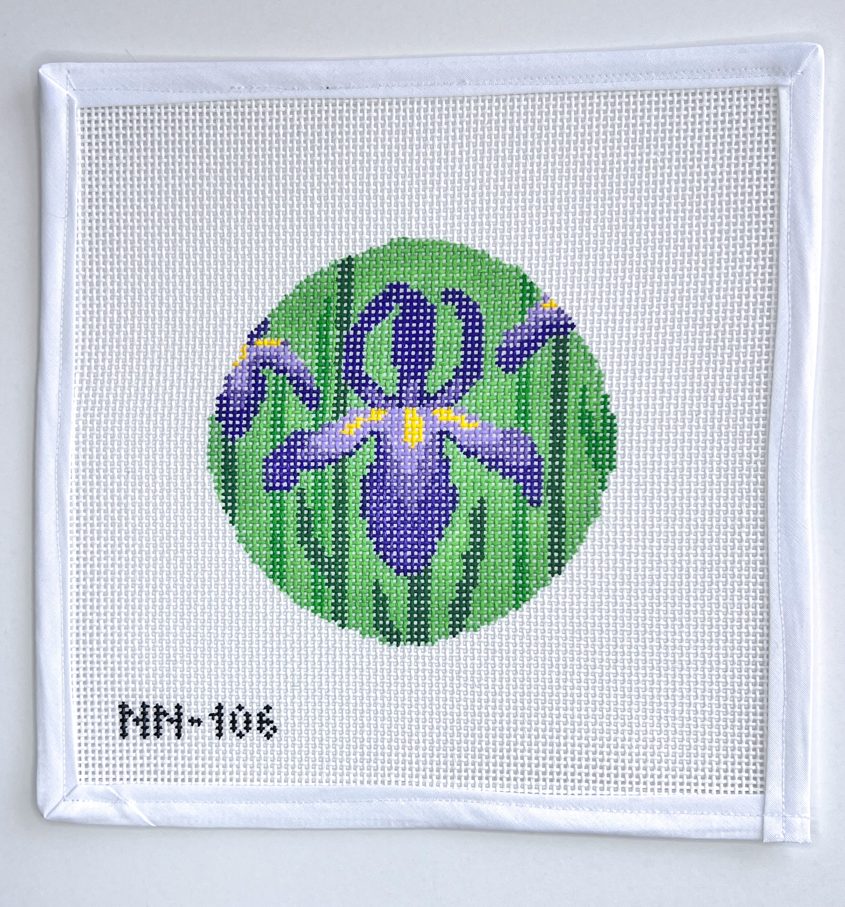 Purple Iris Canvas