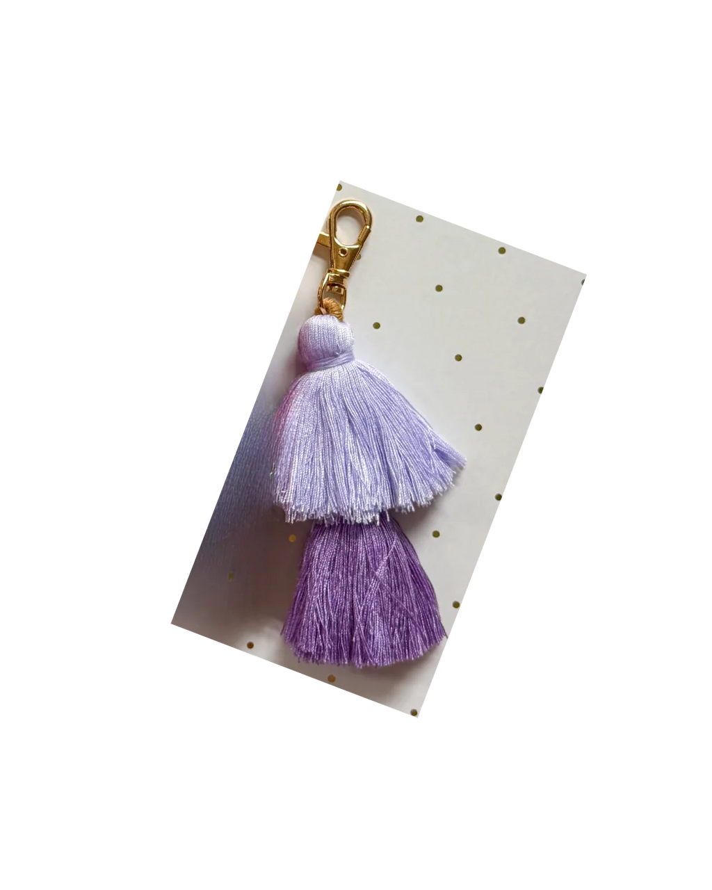 Scissors Tassel -Purple