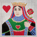 Queen of Hearts Canvas - 6.5" Square