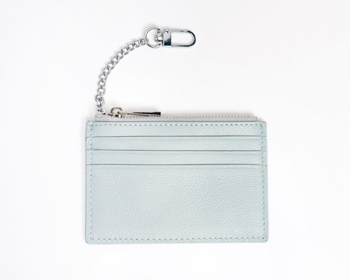 Everyday Wallet - Robins Egg Blue/Silver