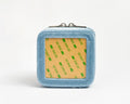 4" Self Finishing Jewelry Box - Velvet-Denim