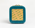 4" Self Finishing Jewelry Box - Velvet-Peacock
