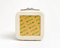 4" Self Finishing Jewelry Box - Linen