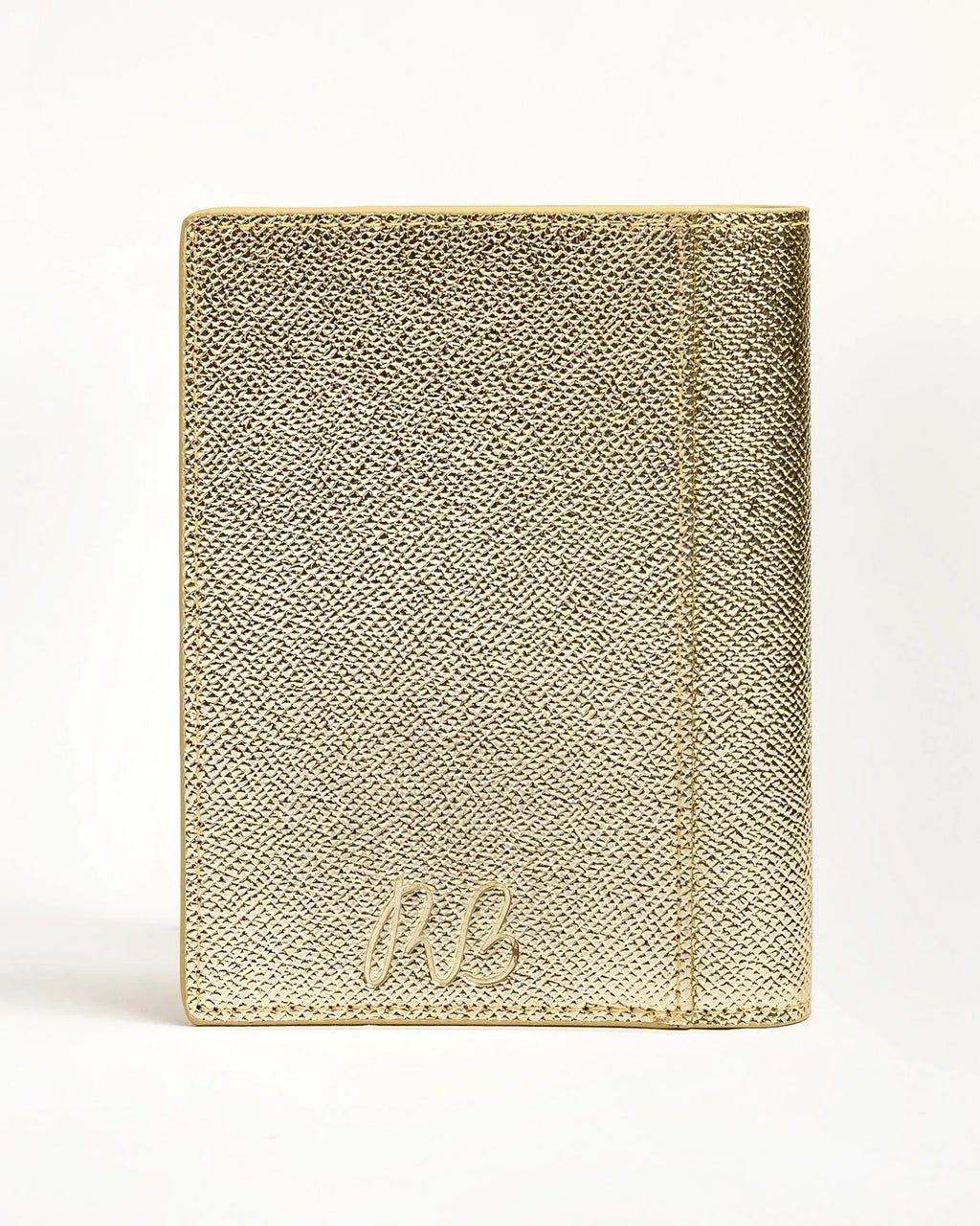 Self-Finishing Passport Cover - Gold Palm