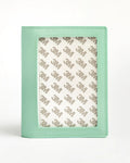 Self-Finishing Passport Cover - Aqua