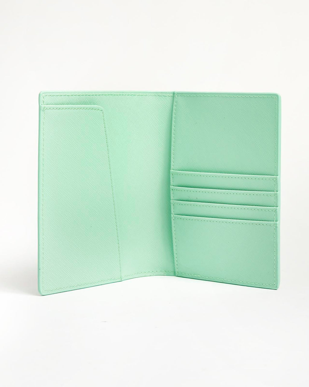 Self-Finishing Passport Cover - Aqua