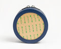 5" Round Self Finishing Jewelry Box - Navy