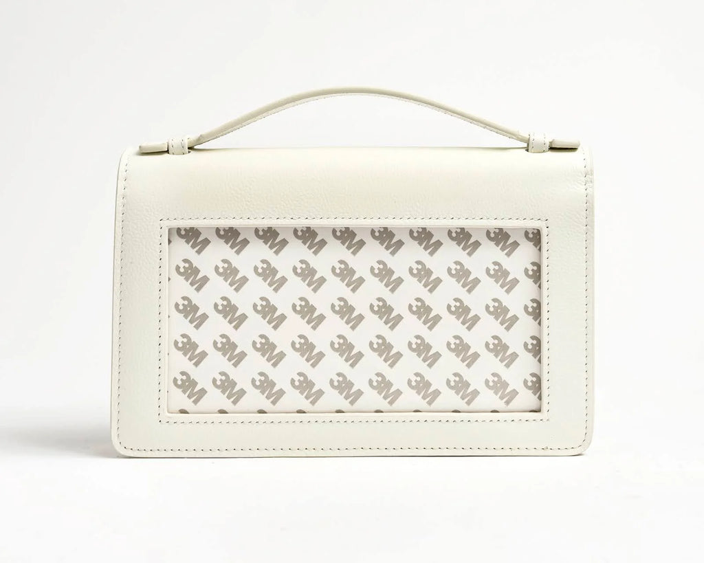 The Everyday Clutch - Bone+Gold Chain