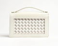 The Everyday Clutch - Bone+Gold Chain