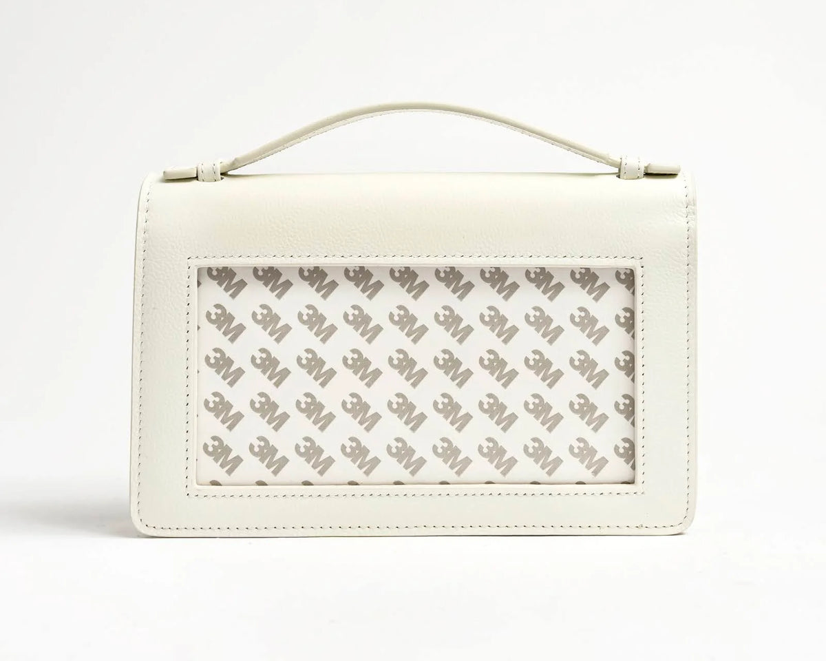 The Everyday Clutch - Bone+Gold Chain