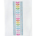 Rainbow Leaves Key Fob Canvas