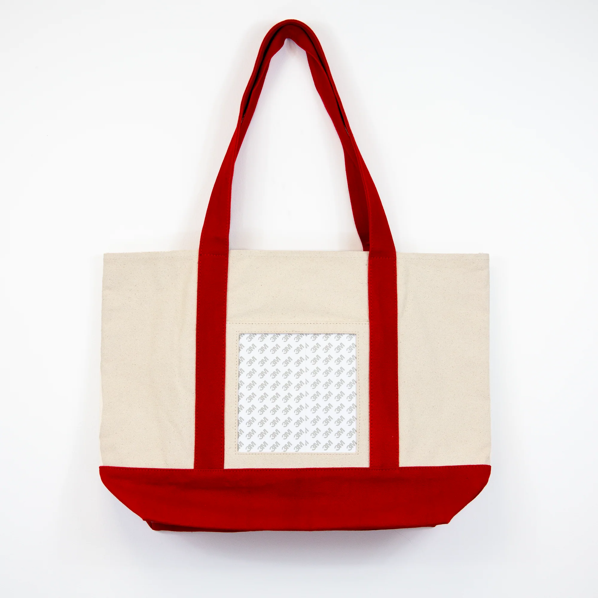 Self Finishing Tote Bag - Red