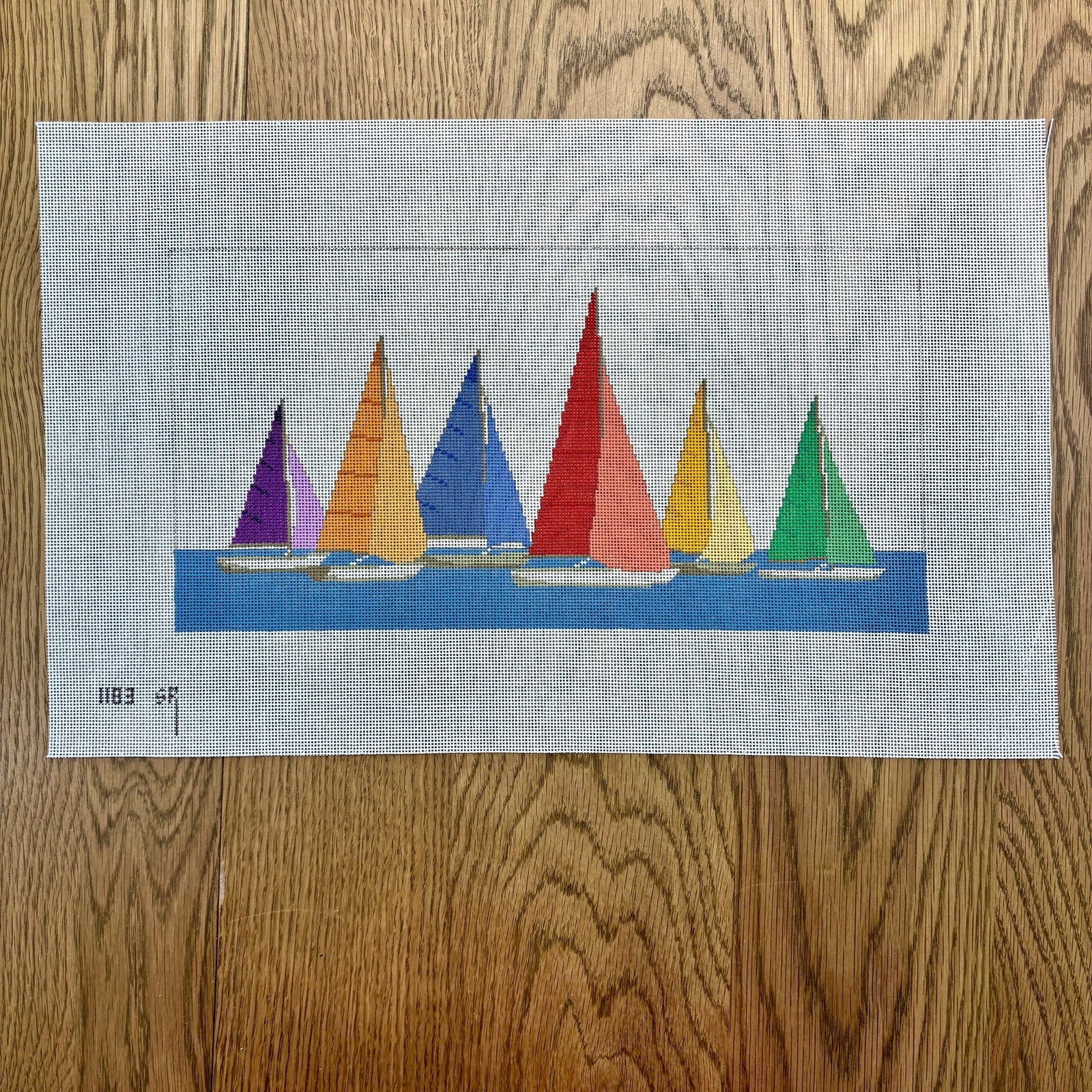 Resting Sailboats Canvas
