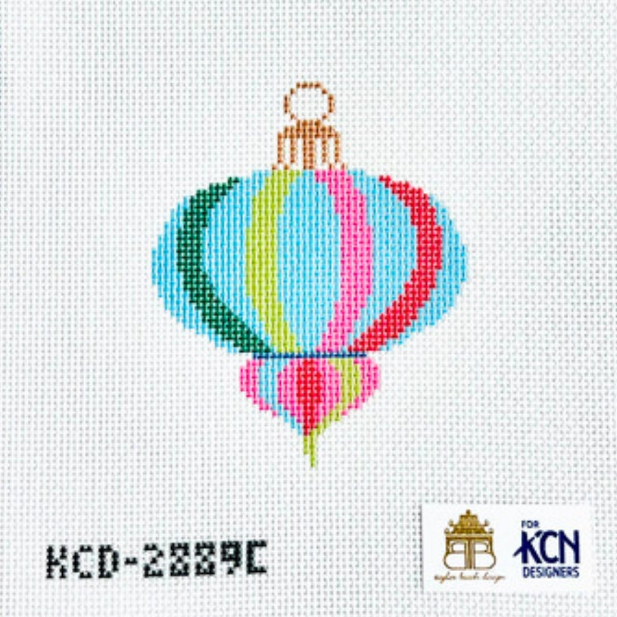 Retro Christmas Ornament Canvas (C)