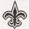 Saints Fleur de Lis Canvas Large