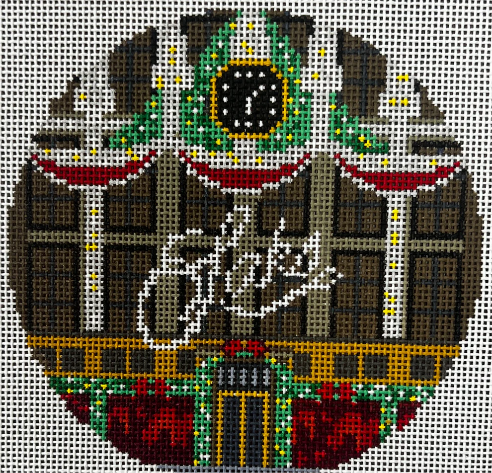 Saks Round Canvas