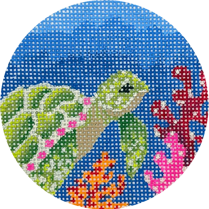 Sally Sea Turtle Canvas