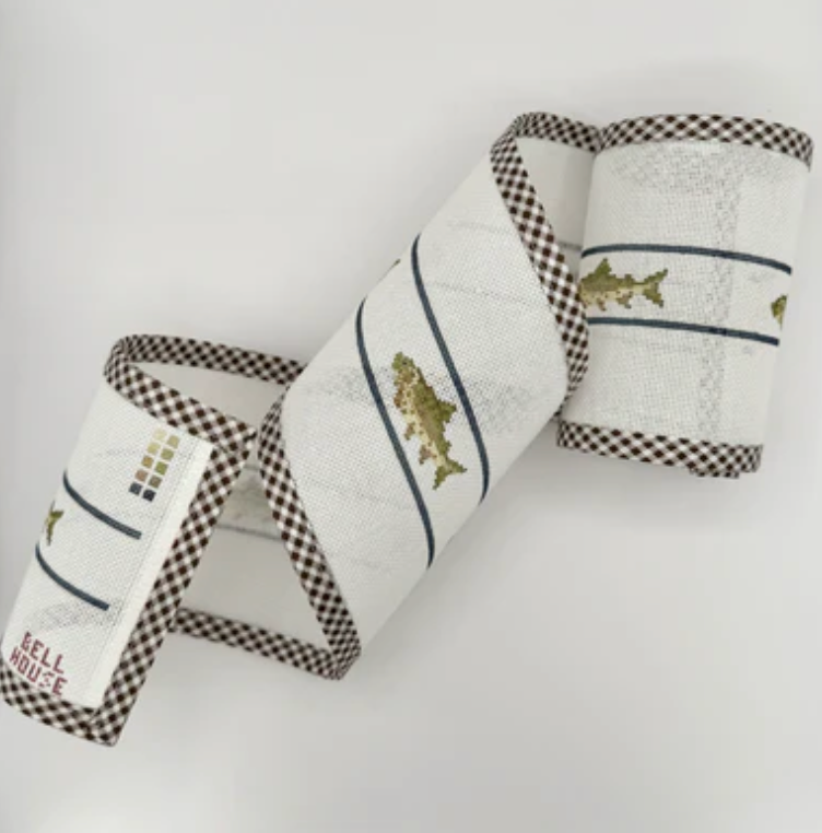 Brown Trout Belt Canvas