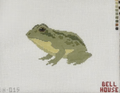 Green Frog Canvas