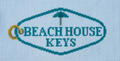 Beach House Keys Canvas