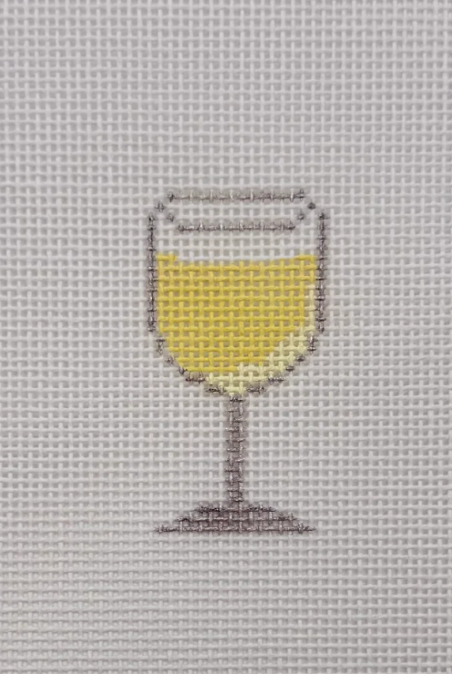 White Wine Glass Mini