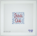Stitch Club Insert (Blue) Canvas