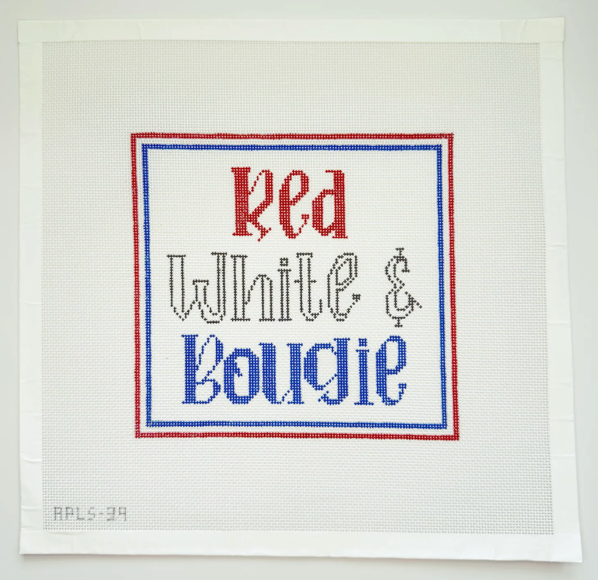 Red White & Bougie Canvas